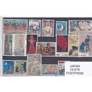 Japan Samling - 19 Stk. Postfrisk