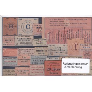 Rationeringsmrker - 2. Verdenskrig 