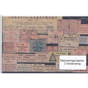 Rationeringsmrker - 2. Verdenskrig 