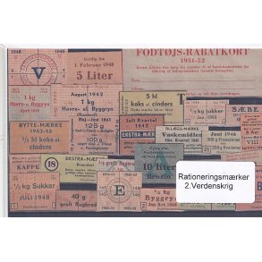 Rationeringsmrker - 2. Verdenskrig 