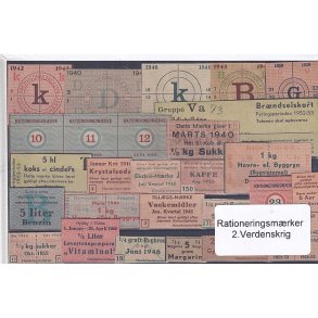 Rationeringsmrker - 2. Verdenskrig 