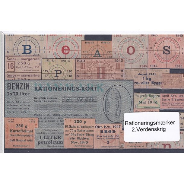 Rationeringsmrker - 2. Verdenskrig 