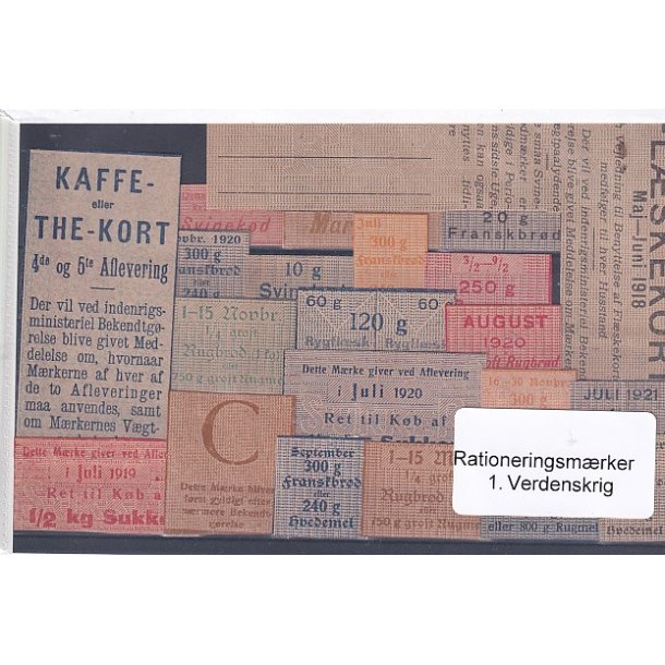 Rationeringsmrker - 1. Verdenskrig
