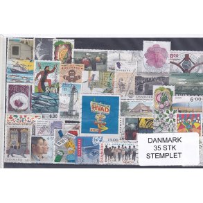 Danmark Samling - 35 Stk. Stemplet/Ustemplet