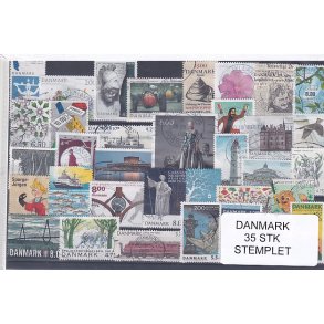 Danmark Samling - 35 Stk. Stemplet/Ustemplet