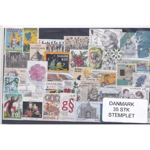 Danmark Samling - 35 Stk. Stemplet/Ustemplet