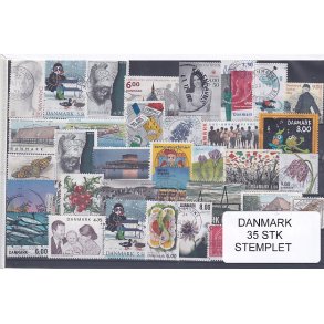 Danmark Samling - 35 Stk. Stemplet/Ustemplet