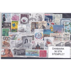 Danmark Samling - 36 Stk. Stemplet/Ustemplet