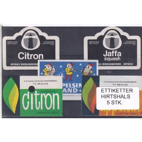 Etiketter - Hirtshals 5 Stk.