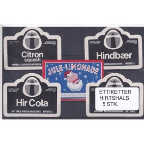 Etiketter - Hirtshals 5 Stk.