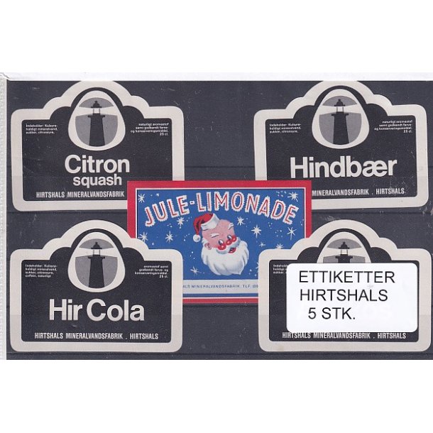 Etiketter - Hirtshals 5 Stk.
