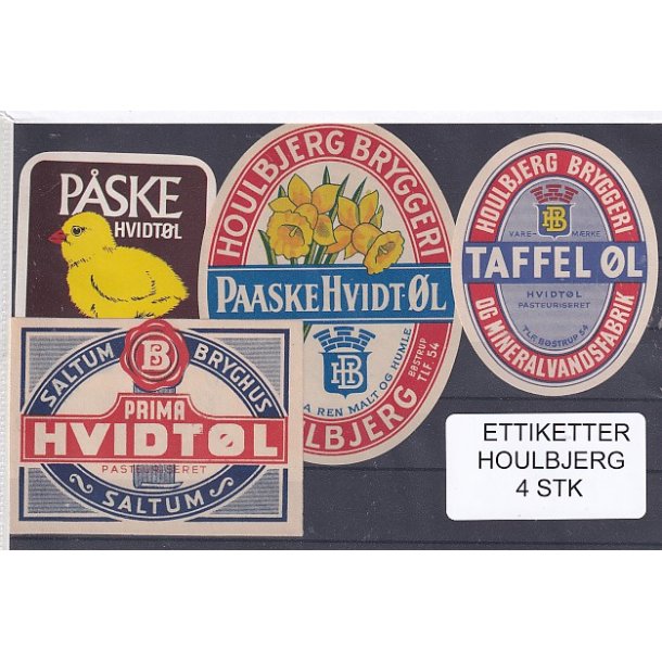 Etiketter - Houlbjerg 4 Stk.