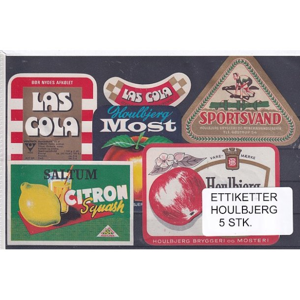 Etiketter - Houlbjerg 5 Stk.