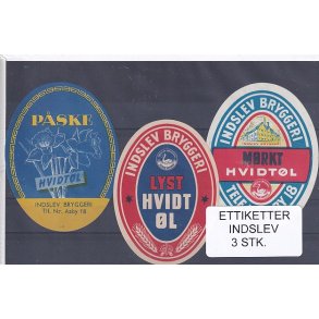 Etiketter - Indslev 3 Stk.