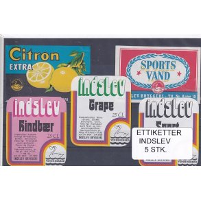 Etiketter - Indslev 5 Stk.