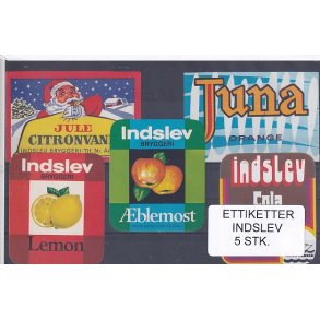 Etiketter - Indslev 5 Stk.