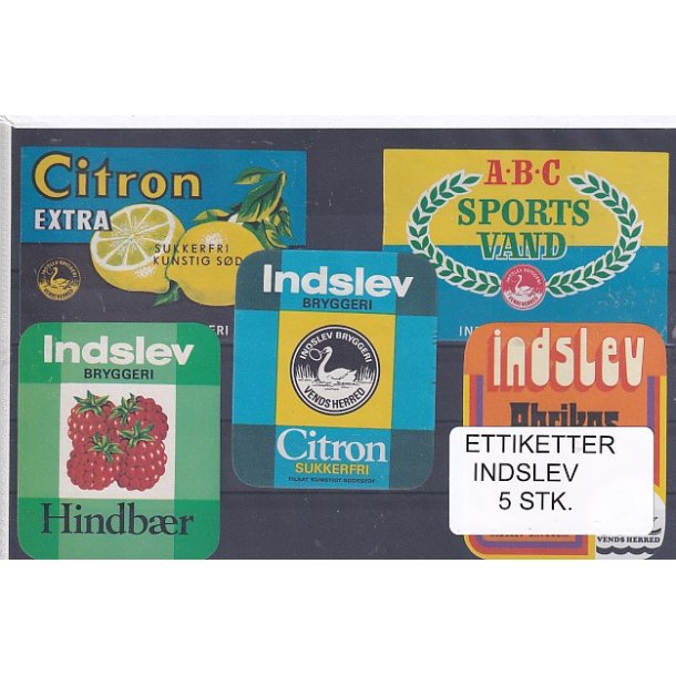Etiketter - Indslev 5 Stk.