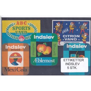 Etiketter - Indslev 5 Stk.