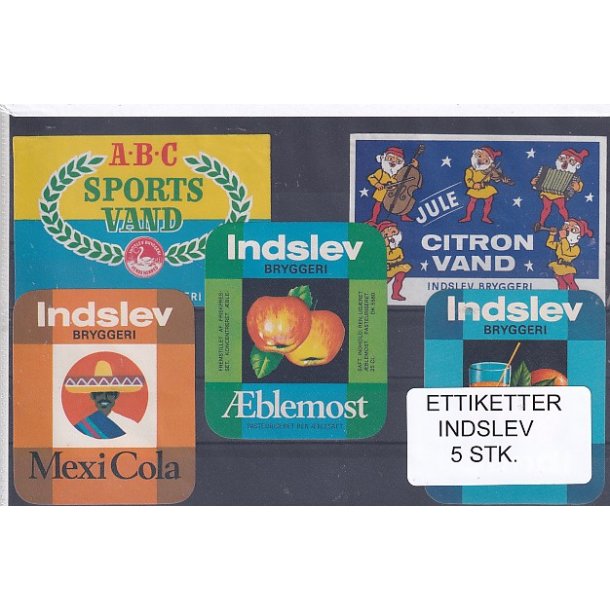 Etiketter - Indslev 5 Stk.