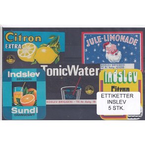 Etiketter - Indslev 5 Stk.