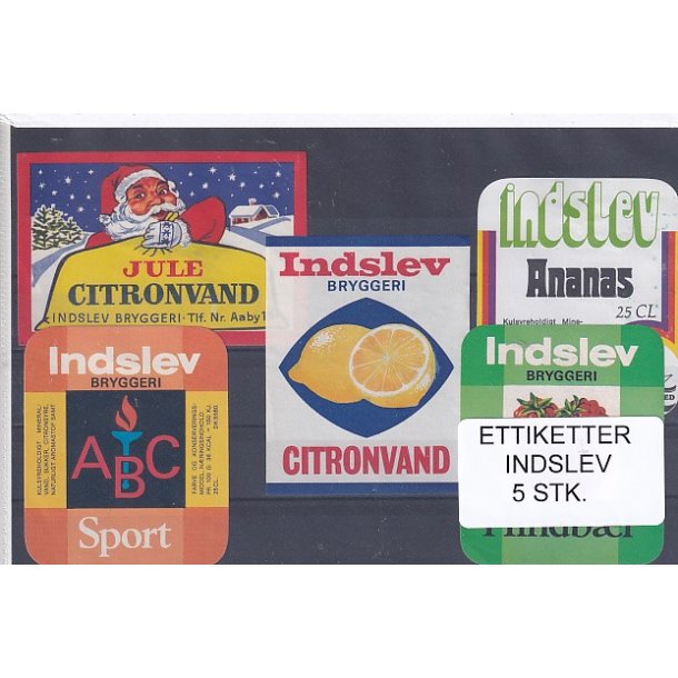 Etiketter - Indslev 5 Stk.