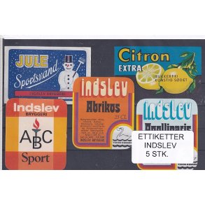 Etiketter - Indslev 5 Stk.