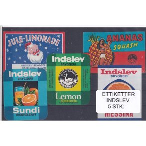 Etiketter - Indslev 5 Stk.