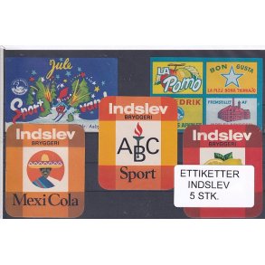 Etiketter - Indslev 5 Stk.