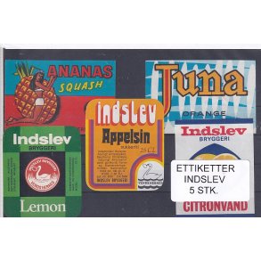 Etiketter - Indslev 5 Stk.
