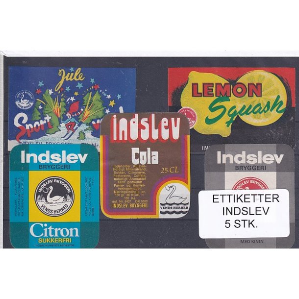Etiketter - Indslev 5 Stk.