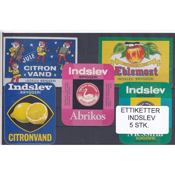 Etiketter - Indslev 5 Stk.