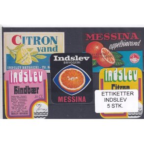 Etiketter - Indslev 5 Stk.