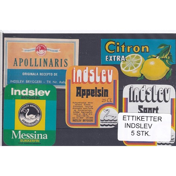 Etiketter - Indslev 5 Stk.