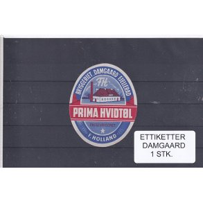 Etiketter - Damgaard  1 Stk.