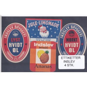 Etiketter - Indslev 4 Stk.
