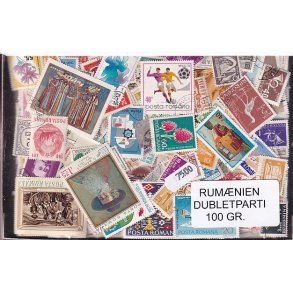 Rumnien Dubletparti. 100 Gram.