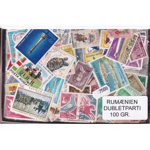 Rumnien Dubletparti. 100 Gram.