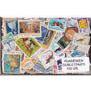 Rum�nien Dubletparti. 100 Gram.