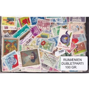 Rum�nien Dubletparti. 100 Gram.