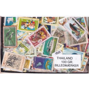 Thailand 100 g. Billedm�rker - T�t Klip.