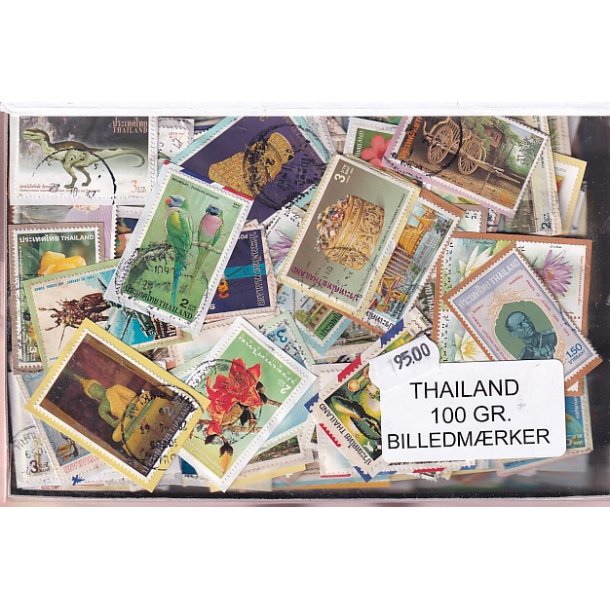 Thailand 100 g. Billedm�rker - T�t Klip.