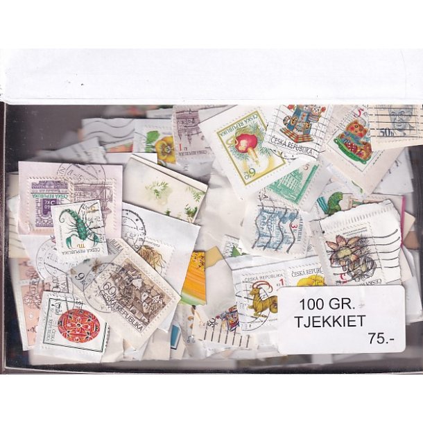 Tjekiet 100 g. Brevvare