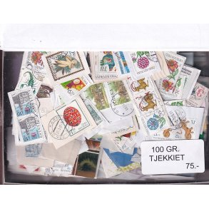 Tjekiet 100 g. Brevvare