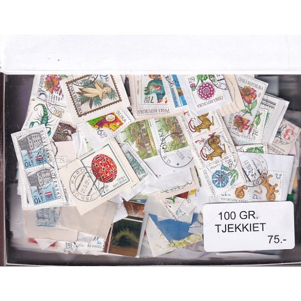 Tjekiet 100 g. Brevvare