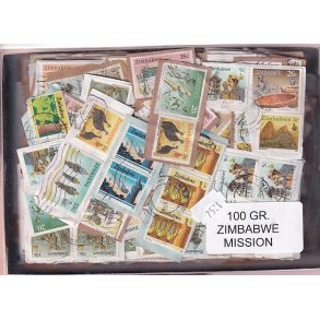 Zimbabwe 100 g. Missionsvare