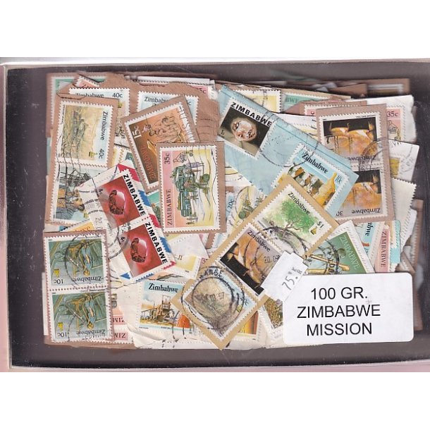 Zimbabwe 100 g. Missionsvare