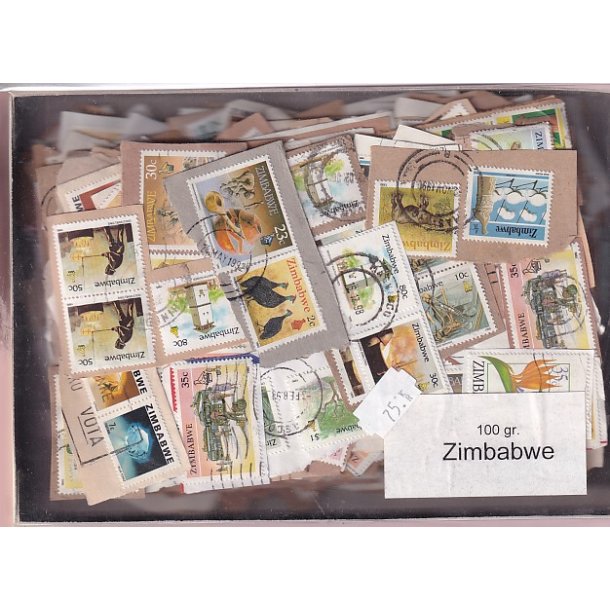Zimbabwe 100 g. Missionsvare