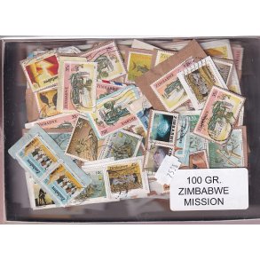 Zimbabwe 100 g. Missionsvare