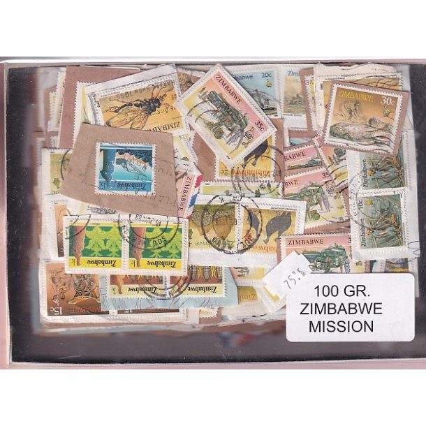Zimbabwe 100 g. Missionsvare