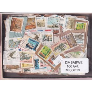 Zimbabwe 100 g. Missionsvare